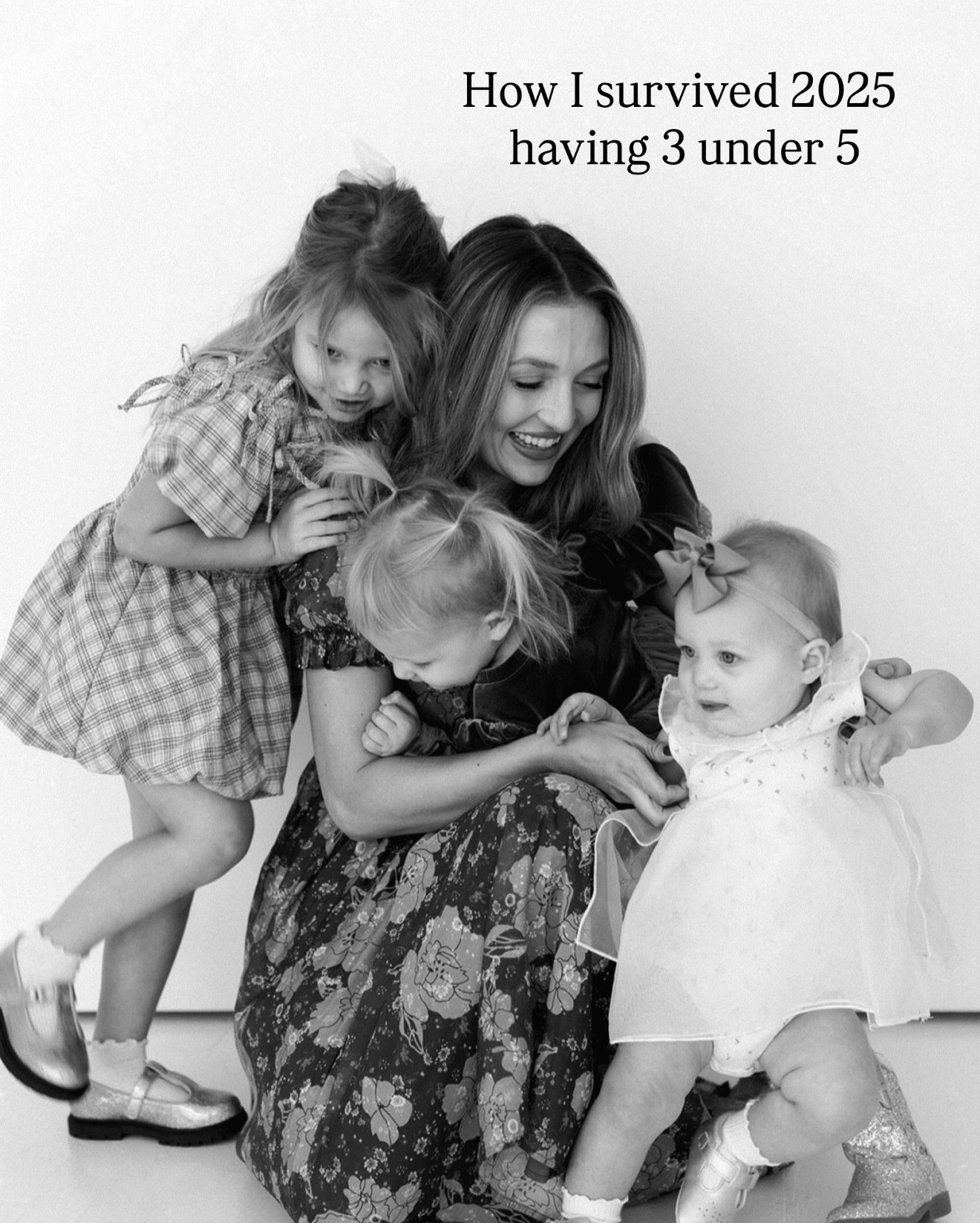 How I survived 2025 with 3 kids under 5 

#LTKBaby #LTKSeasonal #LTKBump