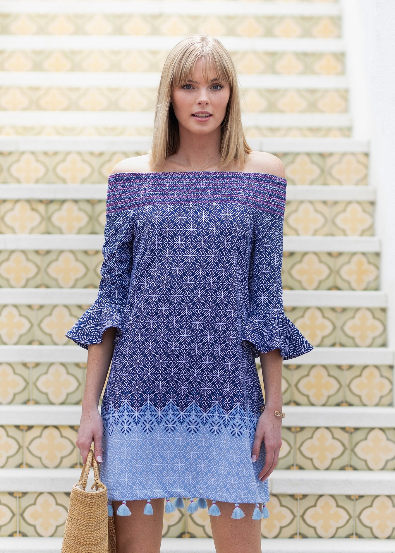 West Indies Off The Shoulder Dress | Cabana Life