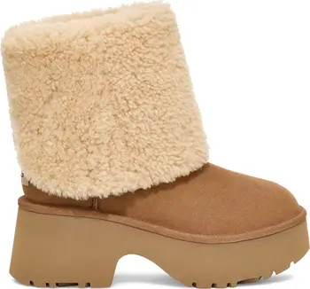 UGG® Classic New Heights Genuine Shearling Cuffable Boot (Women) | Nordstrom | Nordstrom