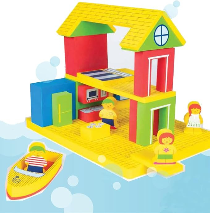 Floating Adventure House Bath Toy Pool Toy in Science Museums and Childrens Museums Nationwide | Amazon (US)