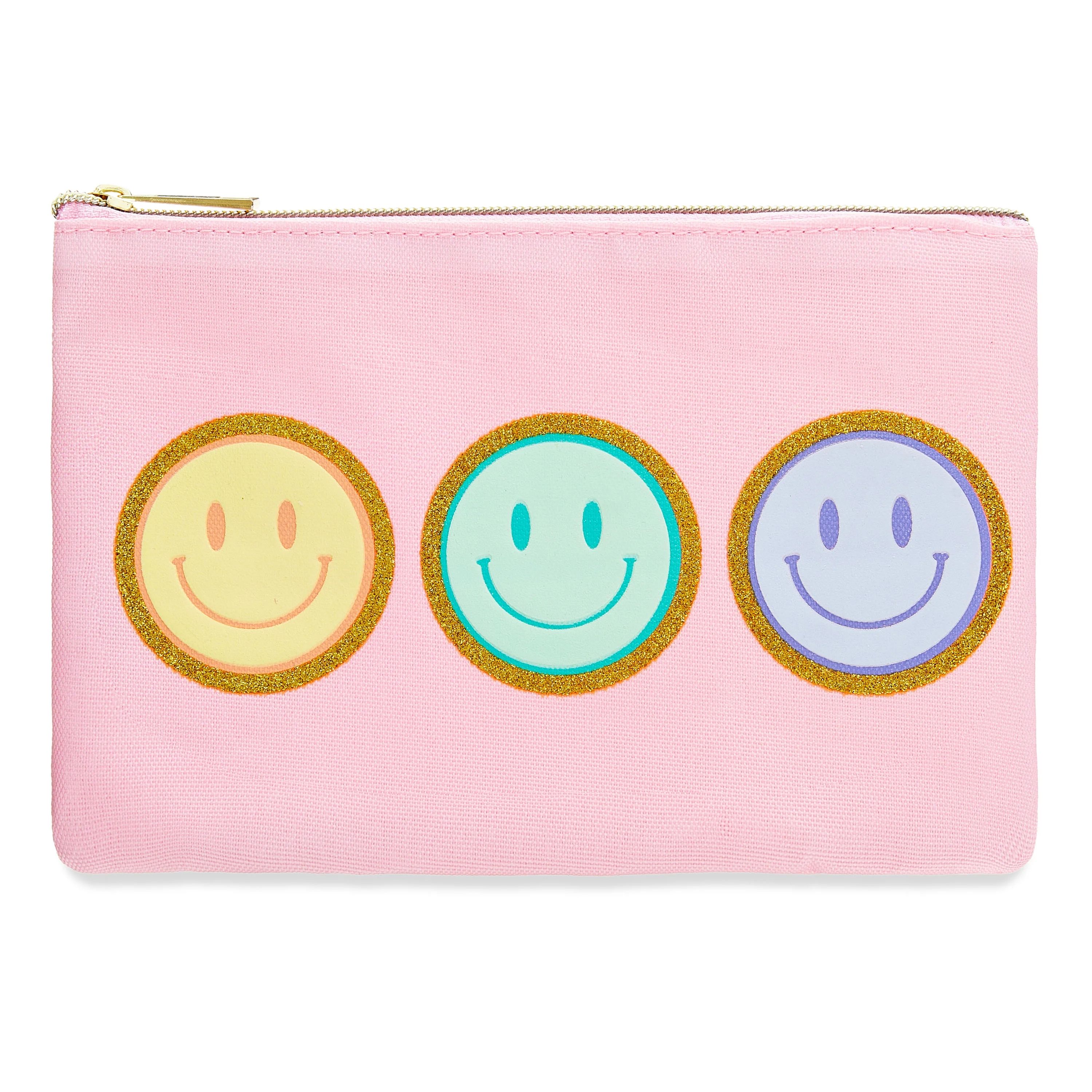 Easter Message Pouch, Pink Smiley Face, by Way To Celebrate - Walmart.com | Walmart (US)