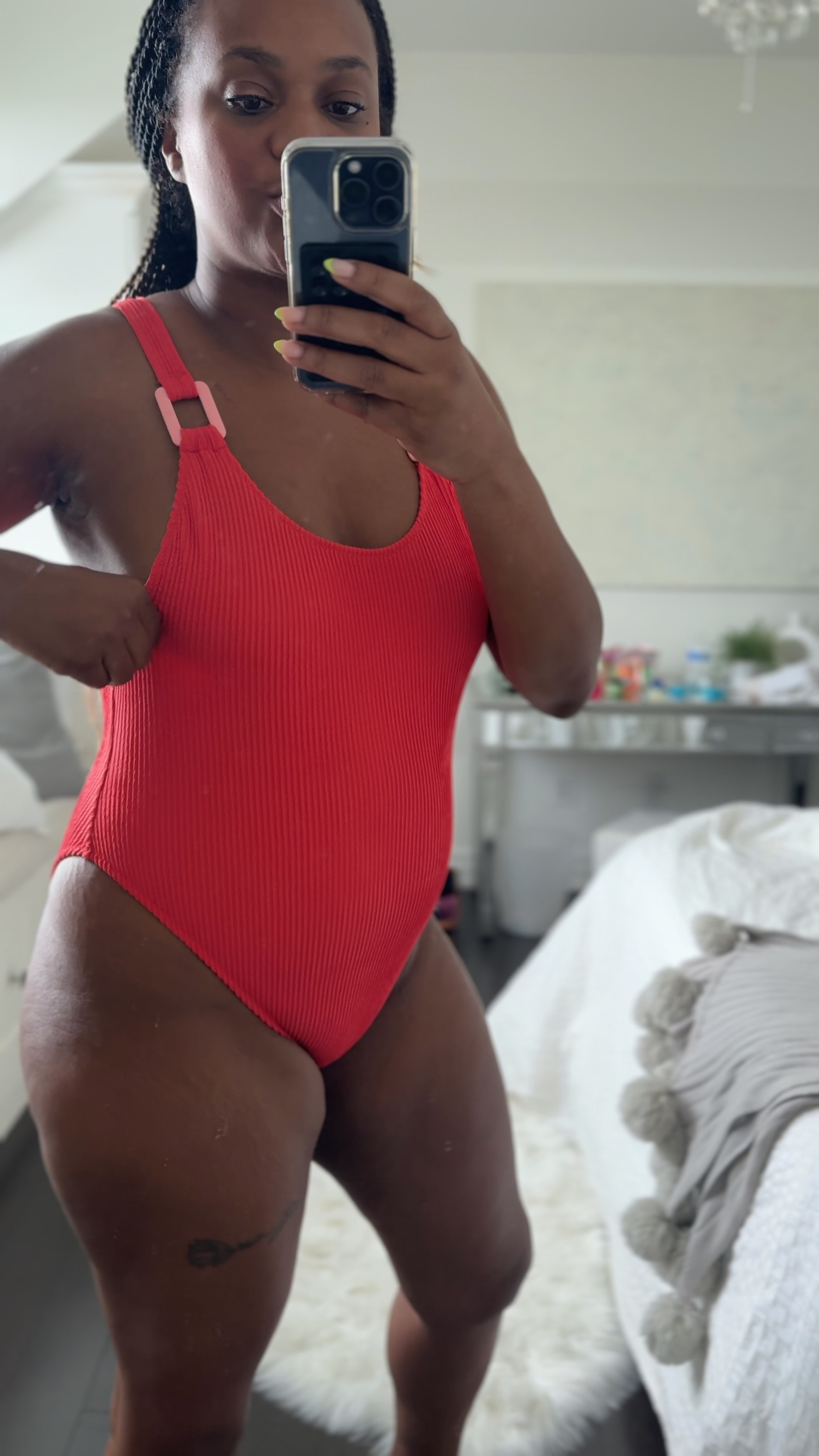 Such a flattering one piece with still some sex appeal and it’s 50% off and in other colors! I’m in a medium. Grab it while you can! 

Swimsuits from aerie 


#LTKSaleAlert #LTKSwim #LTKMidsize