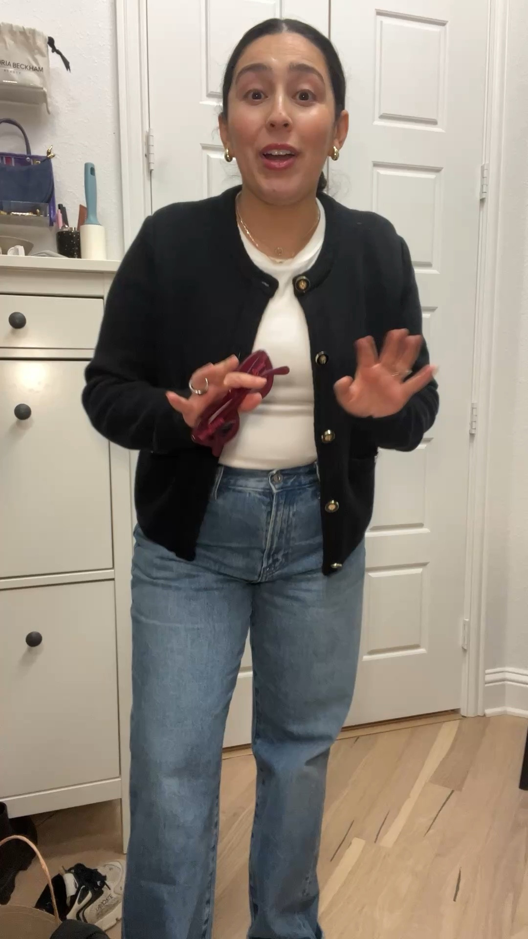 Finding my style 2 months postpartum. This is an every day look for me, easy yet put together. 


#momstyle #casualstyle #2025trends

#LTKStyleTip #LTKFamily #LTKPetite