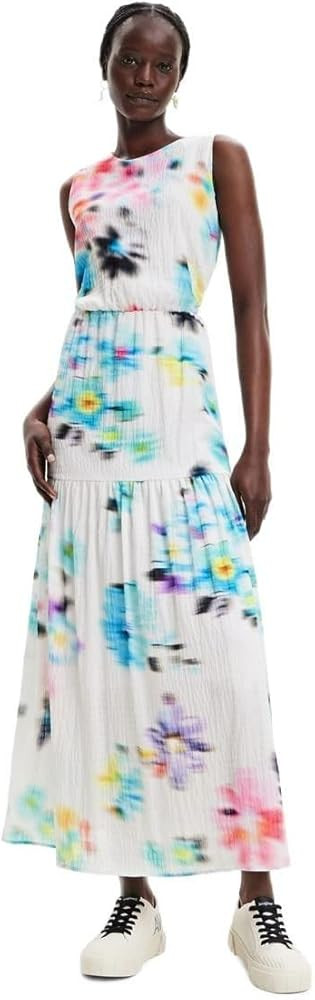 Desigual Women's Woman Woven Dress Sleeveless | Amazon (US)