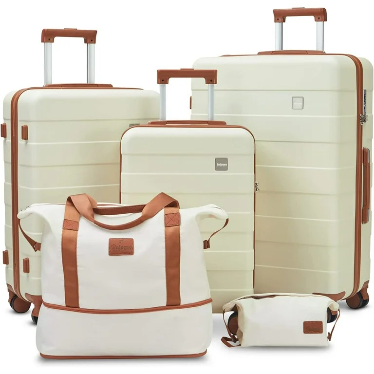 imiomo Luggage, ABS Hard Luggage Set with Spinner Wheels, with TSA Lock, Lightweight and Durable ... | Walmart (US)