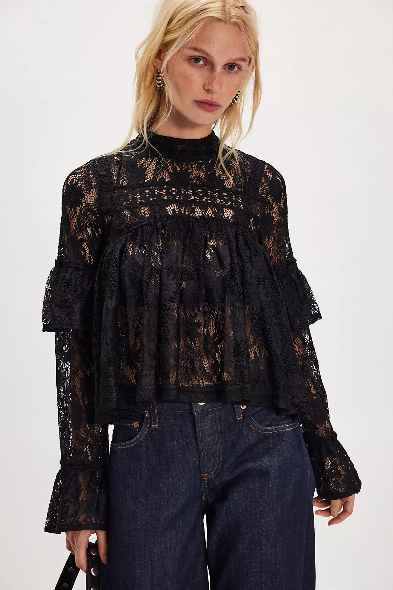 Lilabeth Lace Top | Free People (Global - UK&FR Excluded)