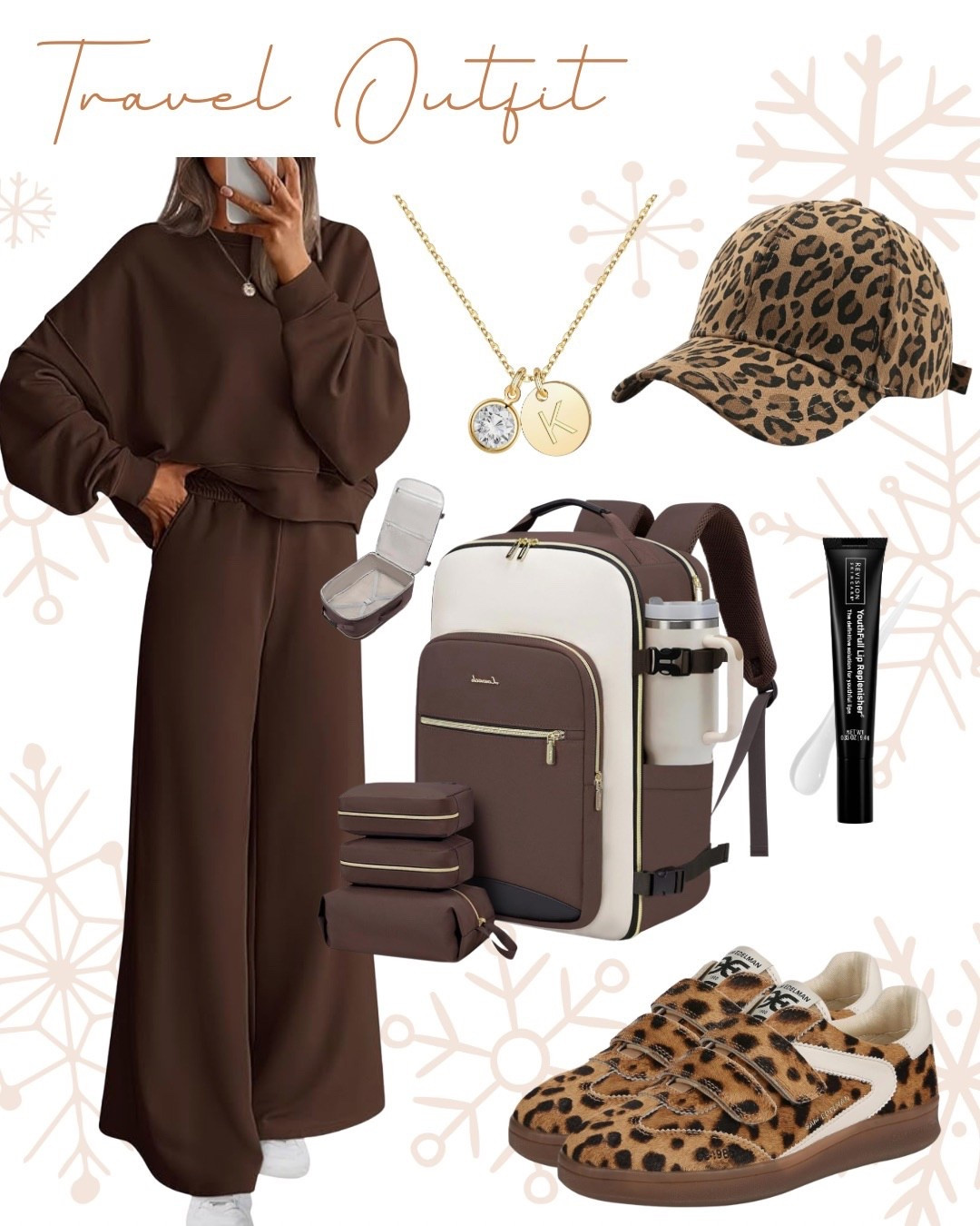 Perfect travel outfit. This backpack will hold everything you need for a weekend trip. TSA approved

#LTKGiftGuide #LTKActive #LTKTravel