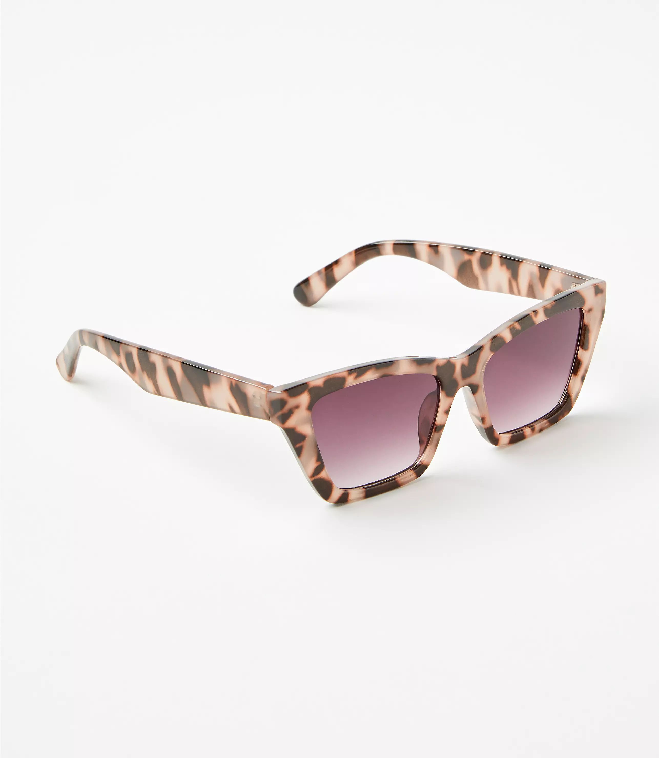 Squared Cateye Sunglasses | LOFT