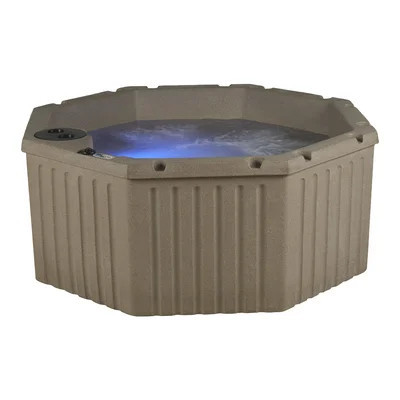 Invi® 5-Person 11-Jet Plug and Play Hot Tub Spa with LED Lighting | Wayfair North America