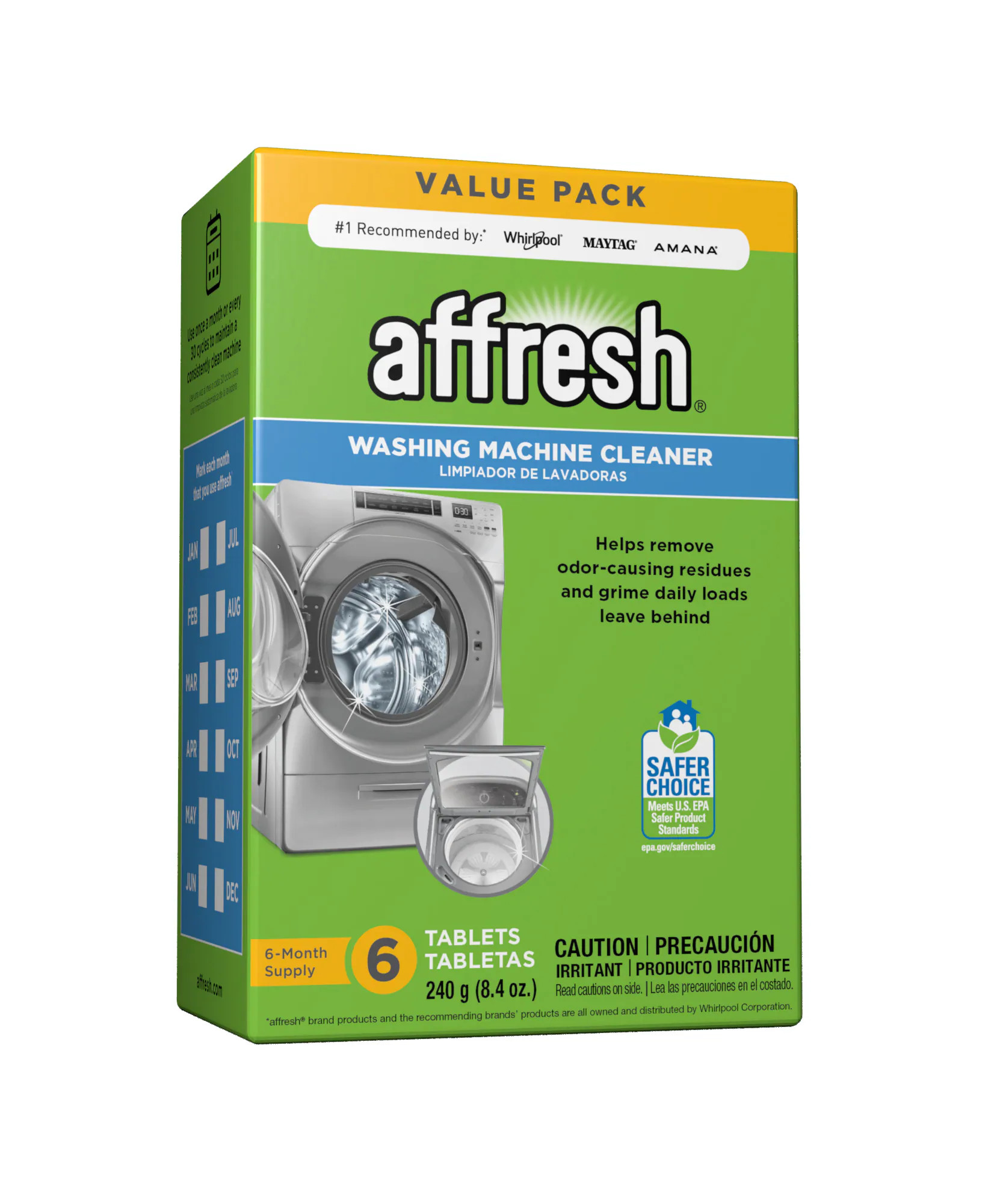 affresh 6 Count Washing Machine Cleaner Tablets | W10501250 | Lowe's