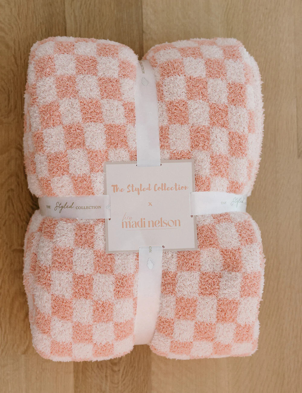 TSC x Madi Nelson: Mini Checkered Full Size Buttery Blankets | The Styled Collection