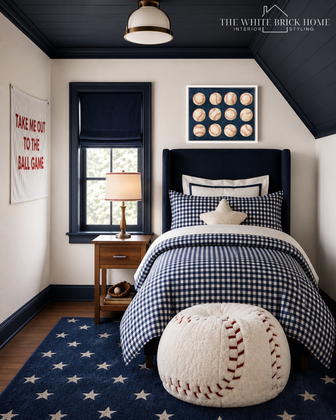 A fun, Americana baseball bedroom design idea for a little fan! I love this baseball bedding, especially paired with a navy bed like this one from wayfair! 
❤️❤️
Boys room, boys bedroom, kids room, kids bedroom, boys room decor, boys room bedding, boys room finds, home design, baseball bedroom, baseball room, baseball themed bedroom, sports bedroom, sports themed bedroom, sports room design, sports room decor, Americana bedroom, kids room bed, kids room baseball, bean bag, baseball bean bag, home design, kids bedroom design, kids room, pottery barn kids, wayfair, pottery barn, Etsy

#LTKHome #LTKSaleAlert #LTKKids