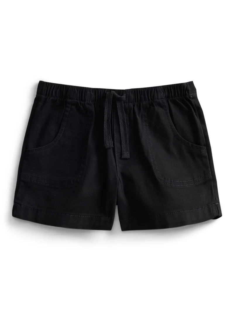 Wonder Nation Girls Pull-On Shorts, Sizes 4-18 & Plus | Walmart (US)