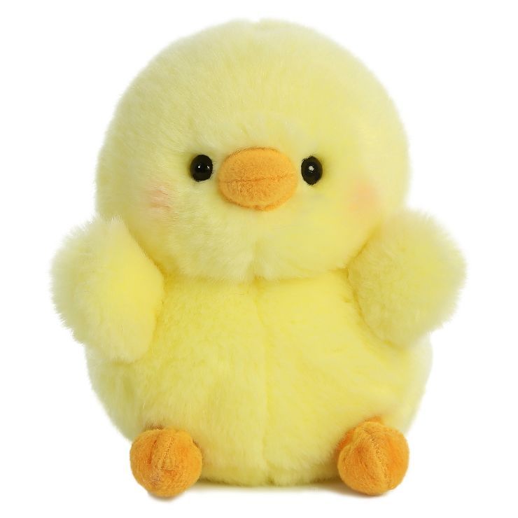 Aurora Rolly Pet 5" Chickadee Chick Yellow Stuffed Animal | Target