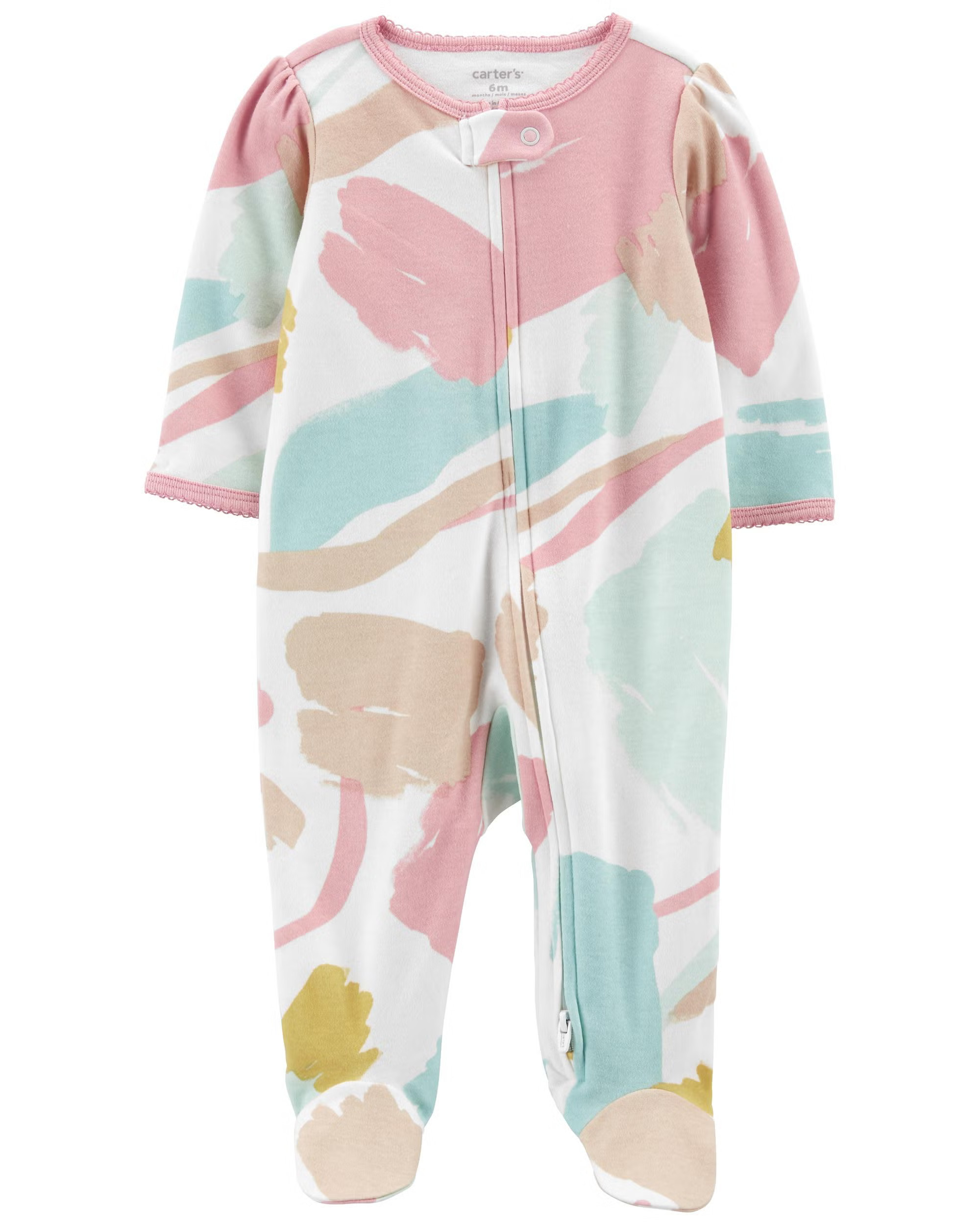 Multi Baby Pastel 2-Way Zip Sleep & Play | carters.com | Carter's