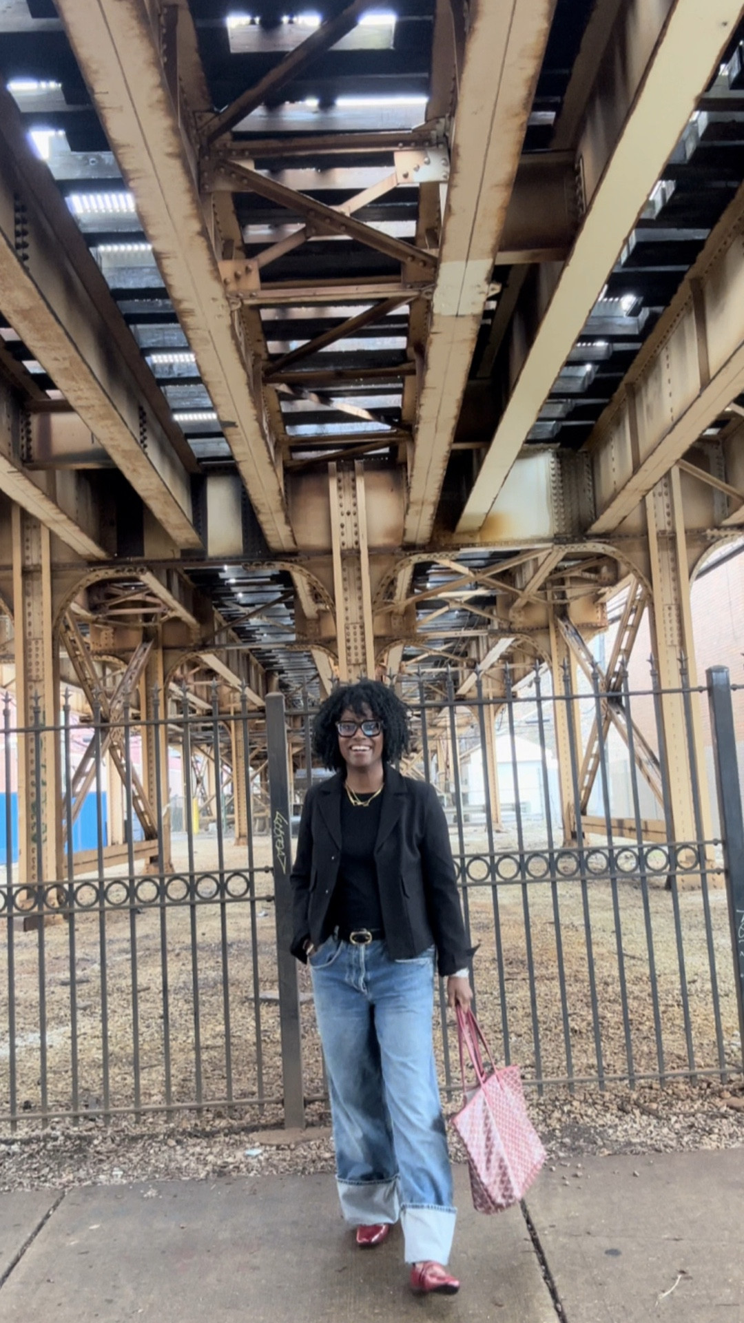Wearing my favorite jeans again! This time headed to a meeting and styled for a more work mode.  Added the red/burgundy ballet’s flats and burgundy Goyard bag.  The ballets an Amazon fab find!

#LTKworkwear #LTKstyletip #LTKtravel