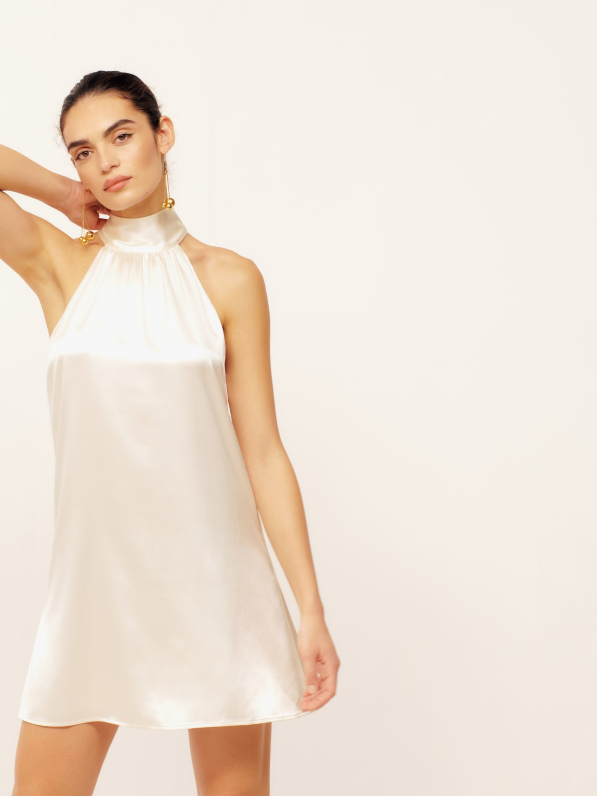 Corinth Silk Dress | Reformation (Global)
