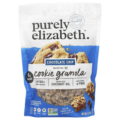 Purely Elizabeth, Cookie Granola, Chocolate Chip, 11 oz (312 g) | iHerb