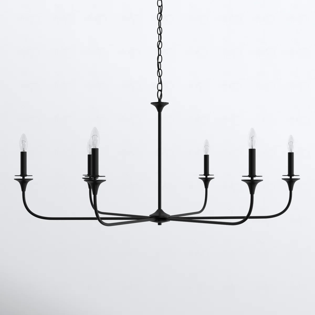 6 - Light Dimmable Classic / Traditional Chandelier | Wayfair North America