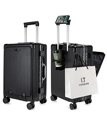 feilario Hardside Expandable Spinner Wheel Luggage, Aluminum Frame Carry on Suitcase - with TSA Lock | Amazon (US)