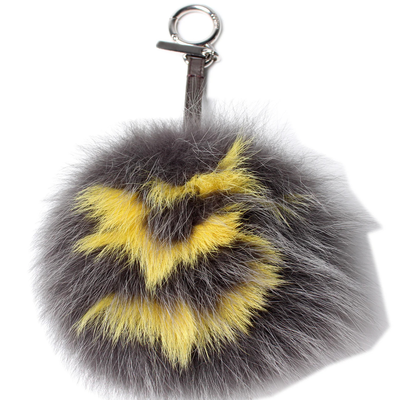 ABCharm Fox Fur Small Bag Charm | Keeks Designer Handbags