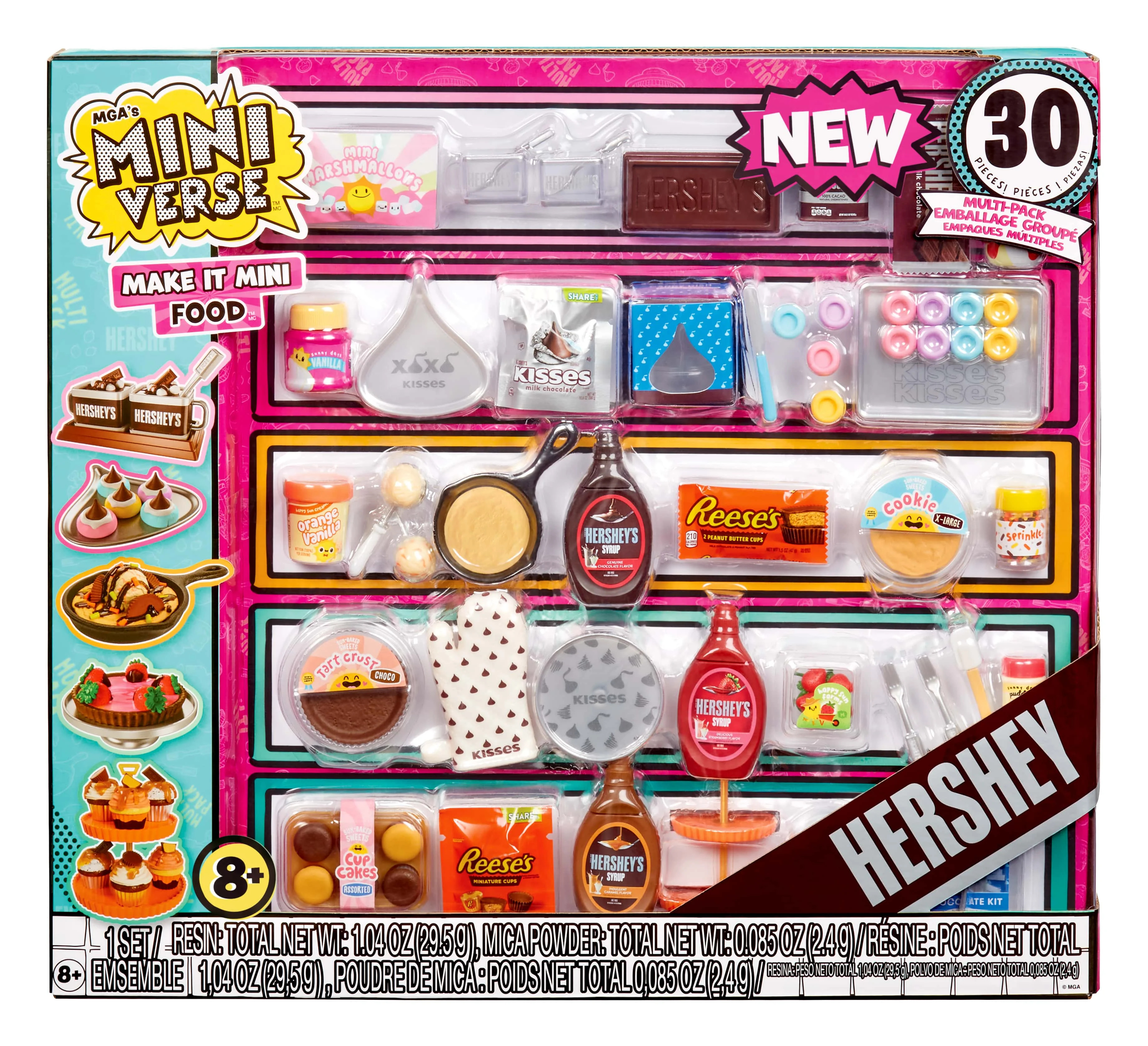MGA's Miniverse Make It Mini Food Hershey Multi-Pack Mini Collectibles, Novelty Food Toy, Ages 8+ | Walmart (US)
