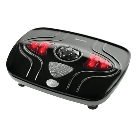 Homedics vibration foot massager with soothing heat, Black | Walmart (US)