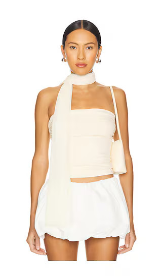 ALL THE WAYS Nataline Top in Cream. - size M | Revolve Clothing (Global)