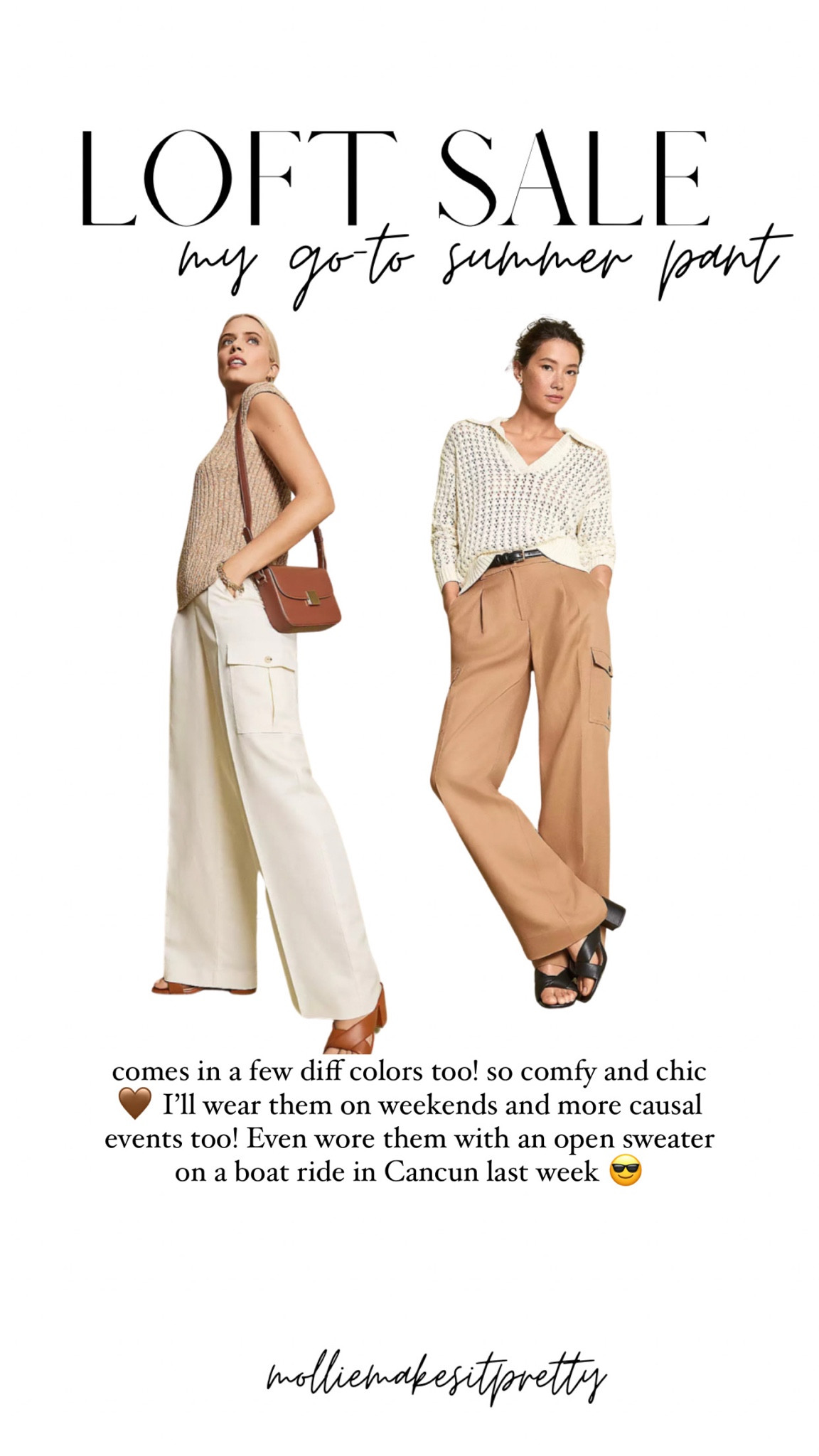 The comfiest pant for work or days off as well! Have them in 3 colors 😅 50% off at loft right now…run!!

#LTKfindsunder50 #LTKworkwear #LTKsalealert