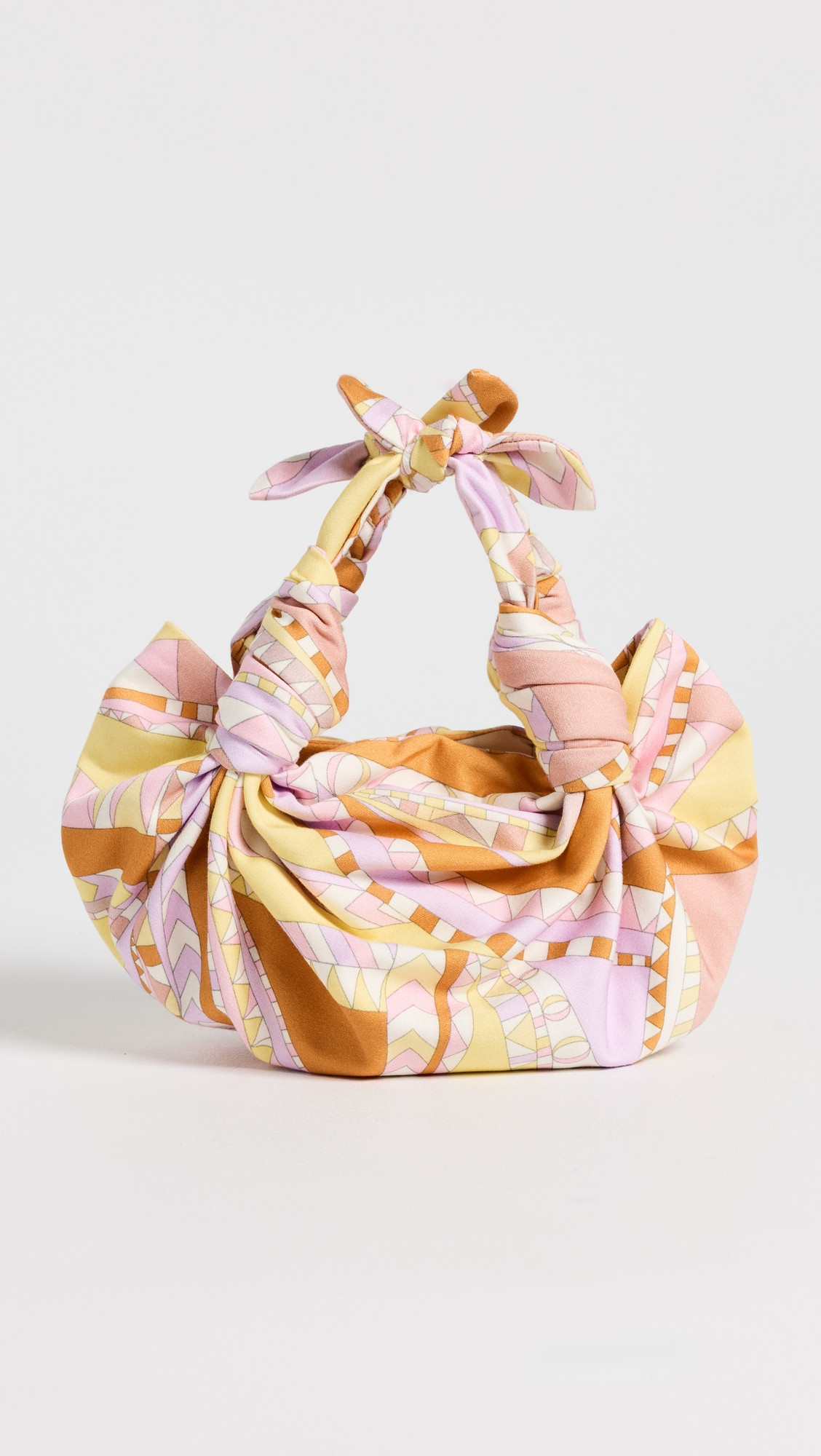 NLA Collection Orange Chevron Knot Bag Orange Chevron One Size | Shopbop