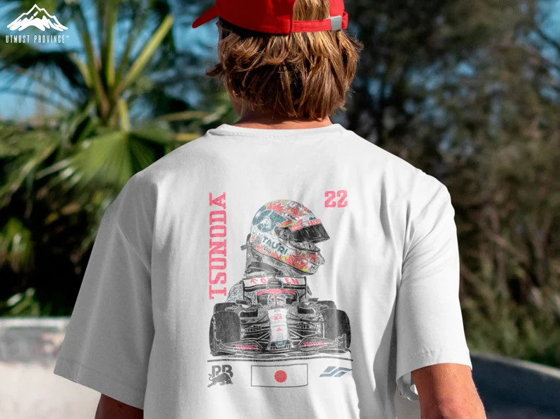 Yuki Tsunoda F1 Shirt, RB Formula One Team F1 Tshirt, F1 Merch | Etsy (US)