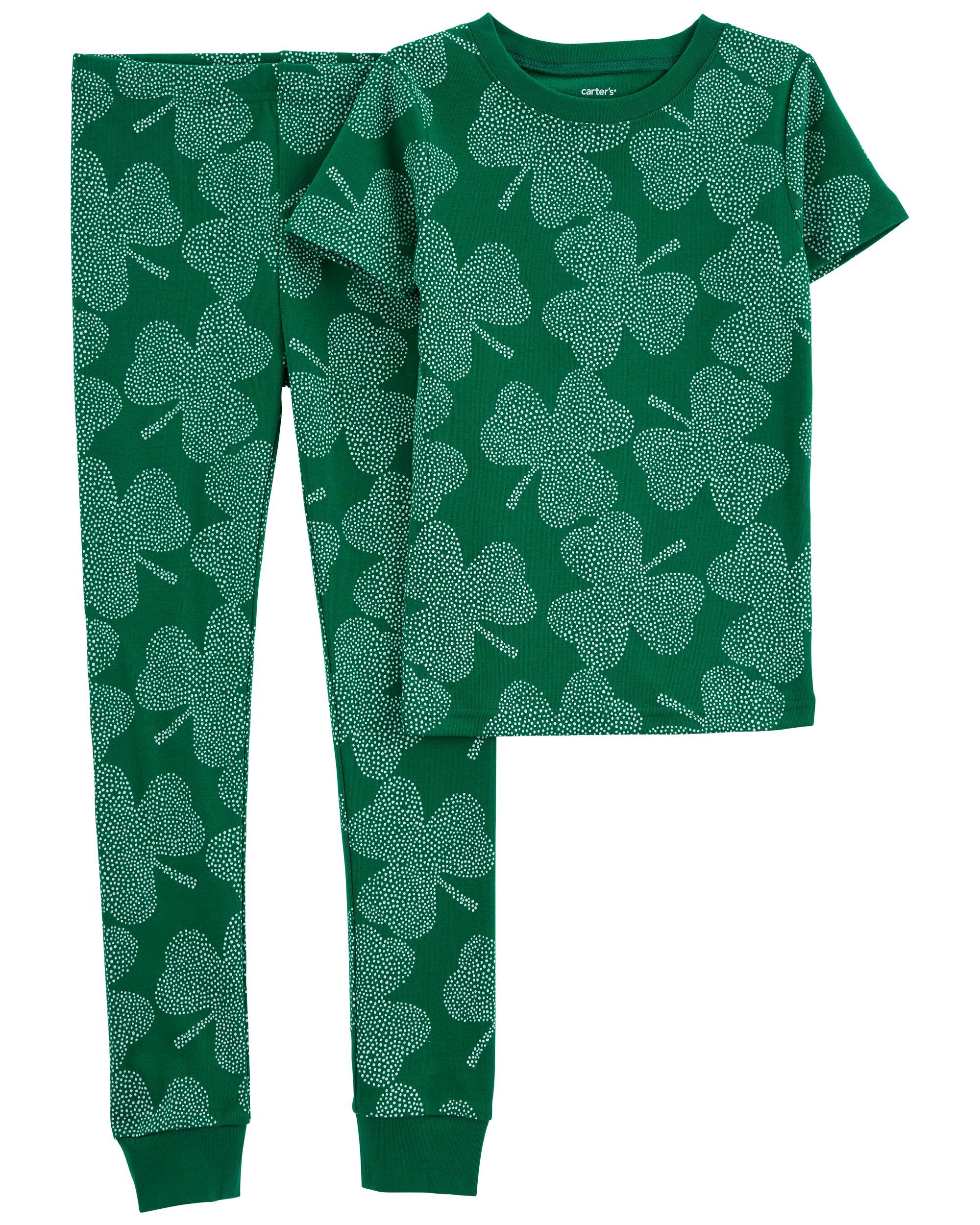 Green Kid 2-Piece St. Patrick's Day 100% Snug Fit Cotton PJs | carters.com | Carter's
