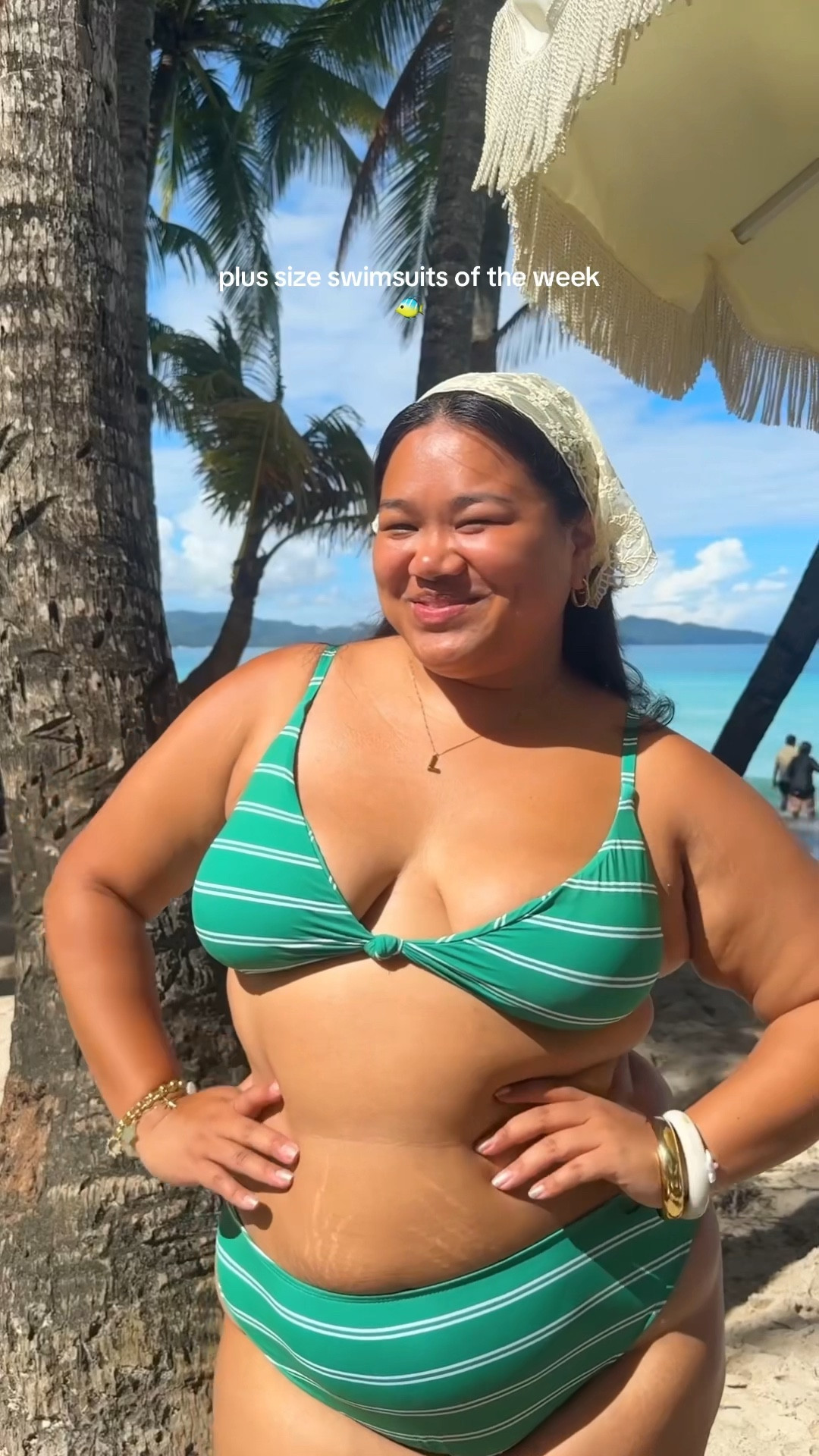 Plus size swimwear of the week🐠 sizes I’m wearing: Abercrombie XXL, dippin daisies top 2X bottoms 3X, vs pink top and bottom XL, aerie top and bottom XXL, youswim size 2

#LTKSeasonal #LTKSwim #LTKPlusSize