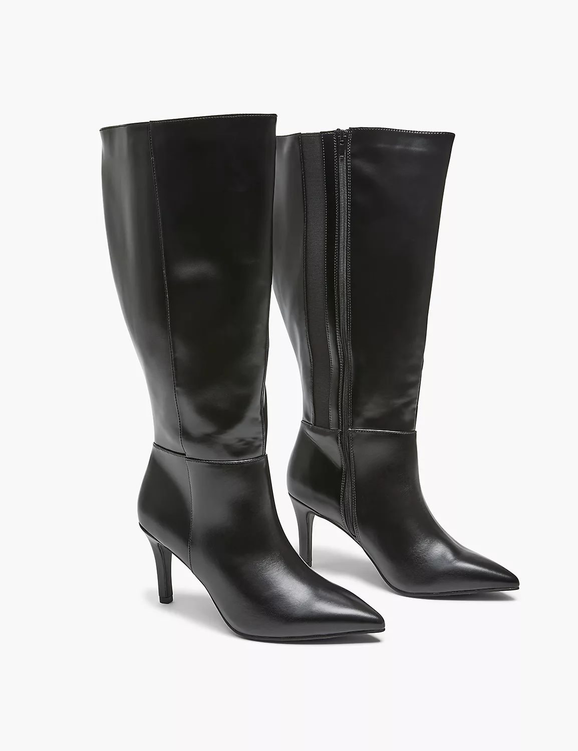 Dream Cloud Faux-Leather Pointed-Toe Tall Boot | LaneBryant | Lane Bryant (US)