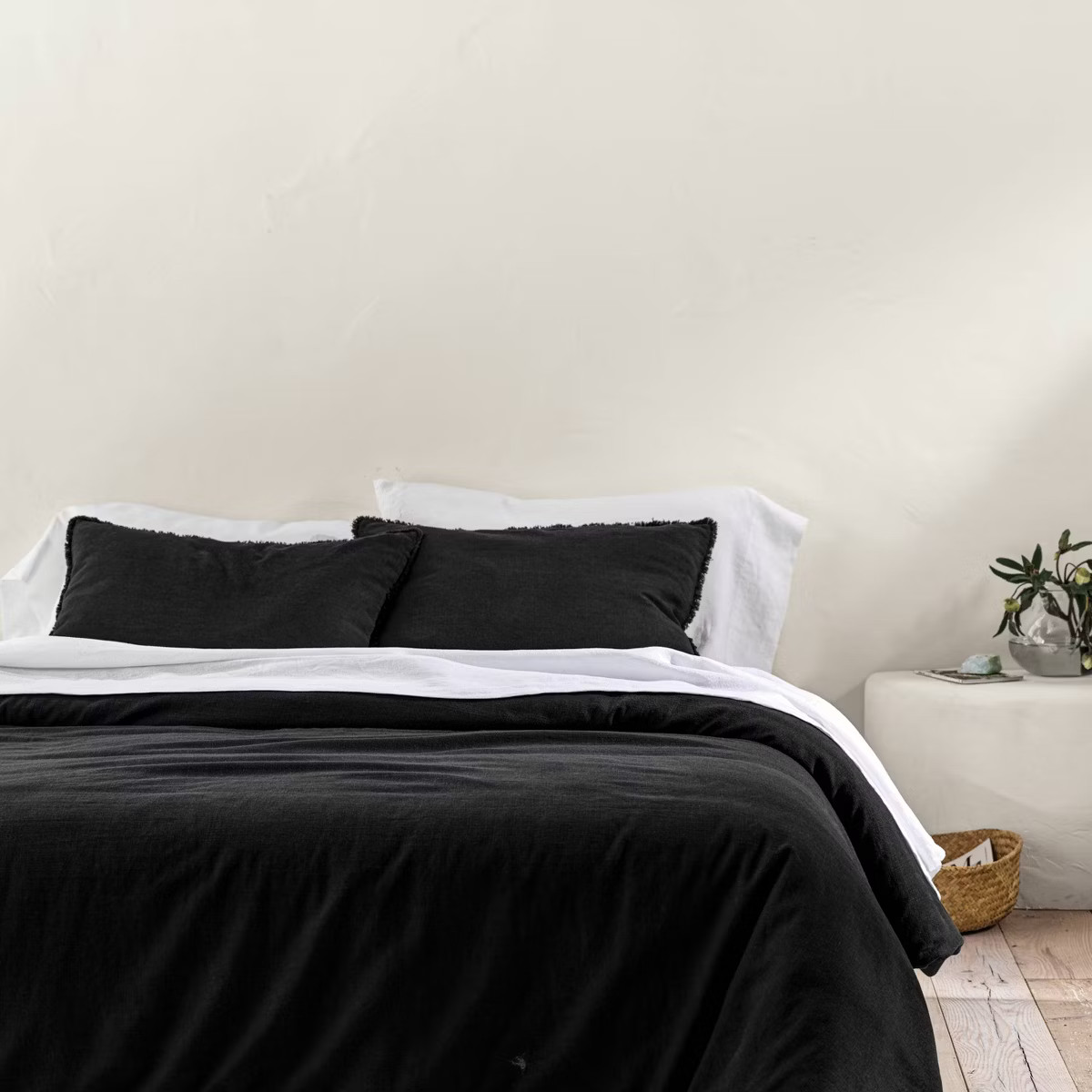 Heavyweight Linen Blend Comforter & Sham Set - Casaluna™ | Target