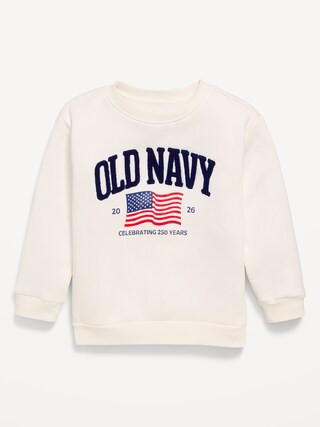 Oversized Logo-Graphic Sweatshirt for Toddler Boys | Old Navy (US)
