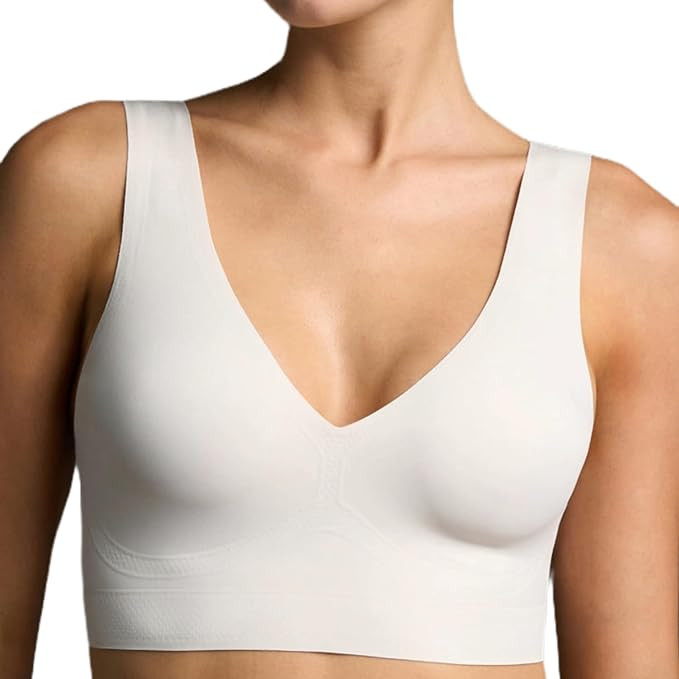 EBY Wireless Bralette Bras for Women, Seamless and Wireless with Wide Comfort Straps | Amazon (US)
