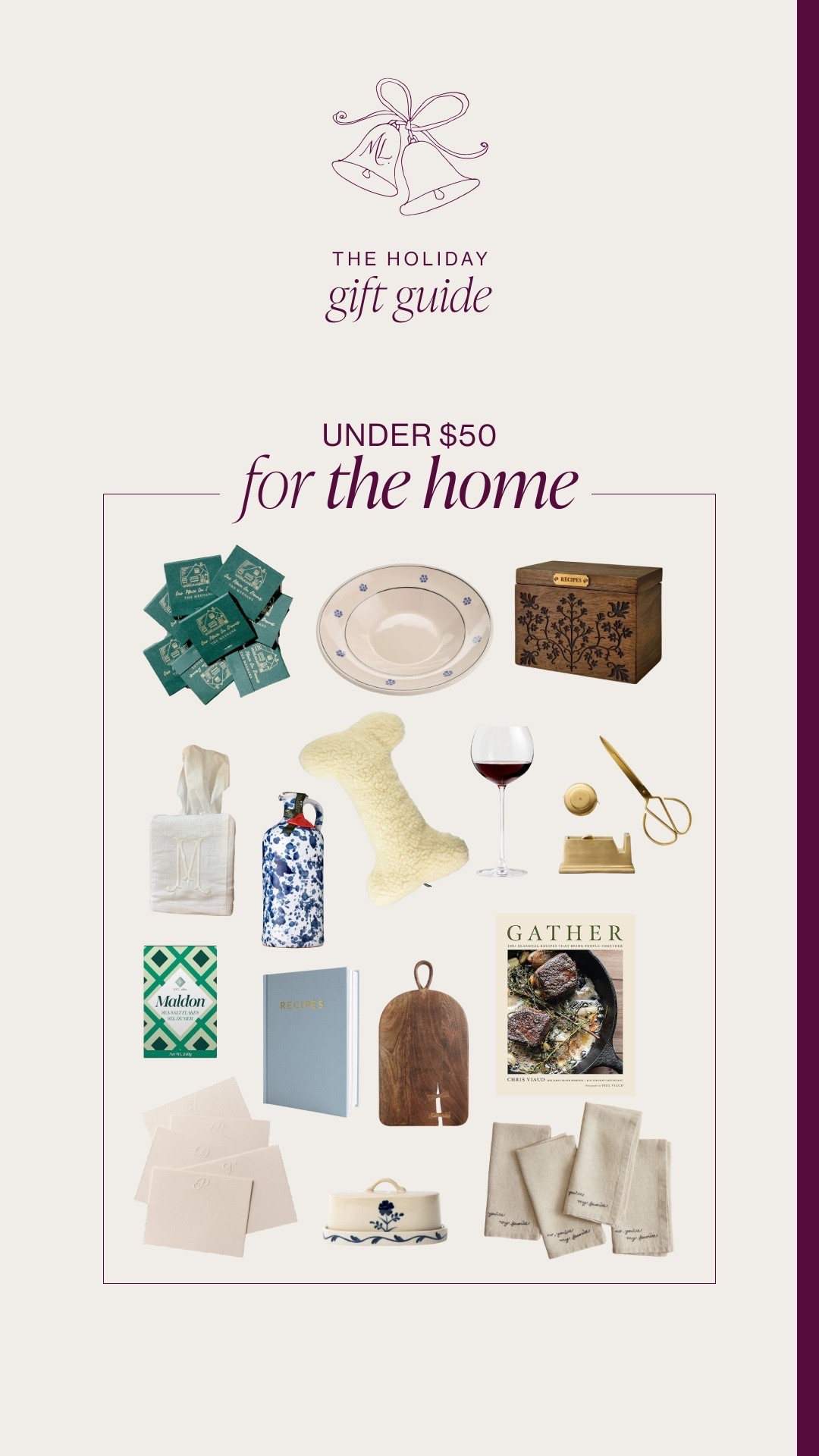 Gift guide for the home under $50 

#LTKHoliday #LTKFindsUnder50 #LTKdayinmylife