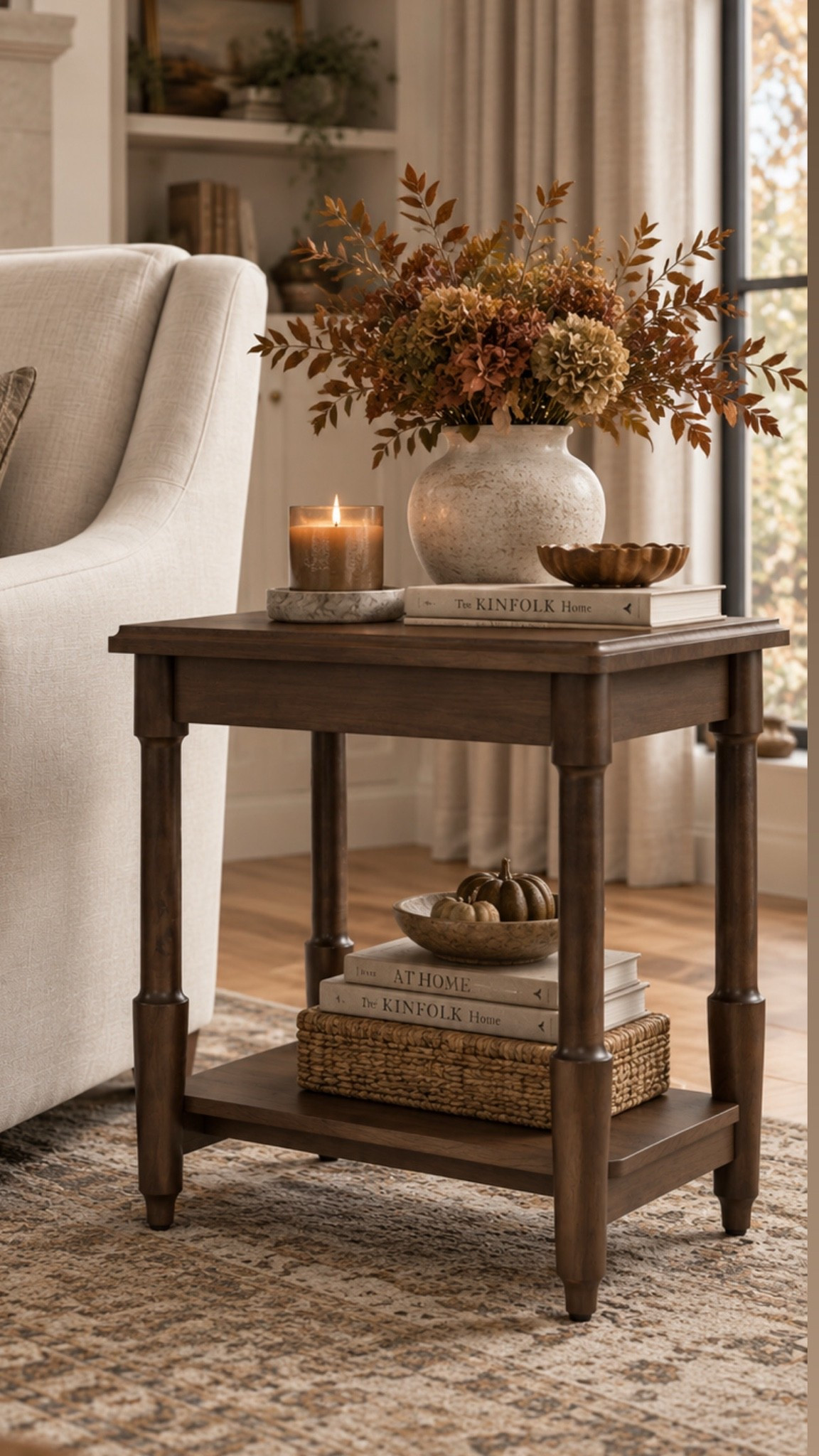 New side table at Walmart! Love the simplicity and elegance of this one! And under $90!

#LTKSeasonal #LTKHome