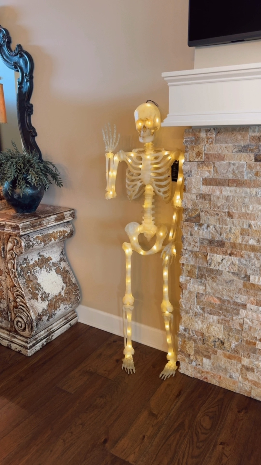 Found this 5ft LED skeleton for under $35
8 light mods & light timer! The boys love it

#LTKSeasonal #LTKHalloween #LTKHoliday