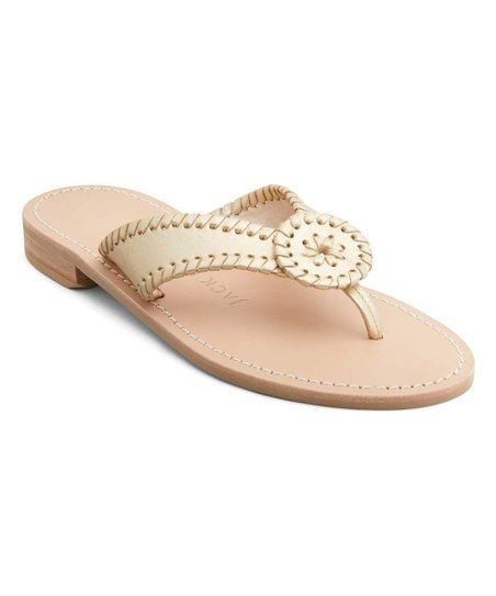 Platinum Ro Leather Sandal - Women | Zulily