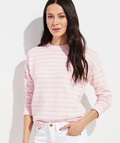 Roll-Neck Cotton Crew | vineyard vines