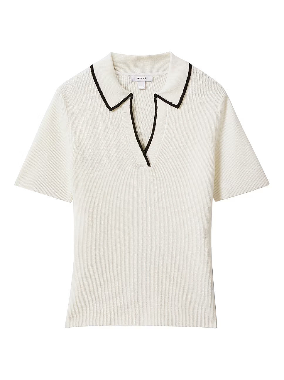 Seleena Linen-Blend Polo Shirt | Saks Fifth Avenue