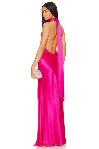 SAU LEE Penelope Gown in Fuchsia from Revolve.com | Revolve Clothing (Global)