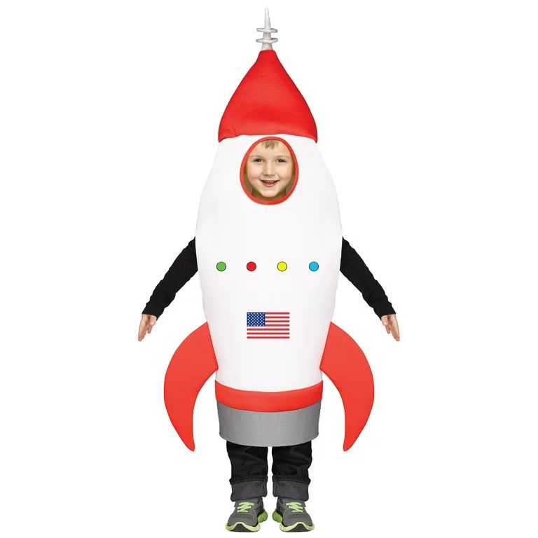 Fun World Rocket Ship Boy's Halloween Fancy-Dress Costume, Toddler 3T-4T - Walmart.com | Walmart (US)