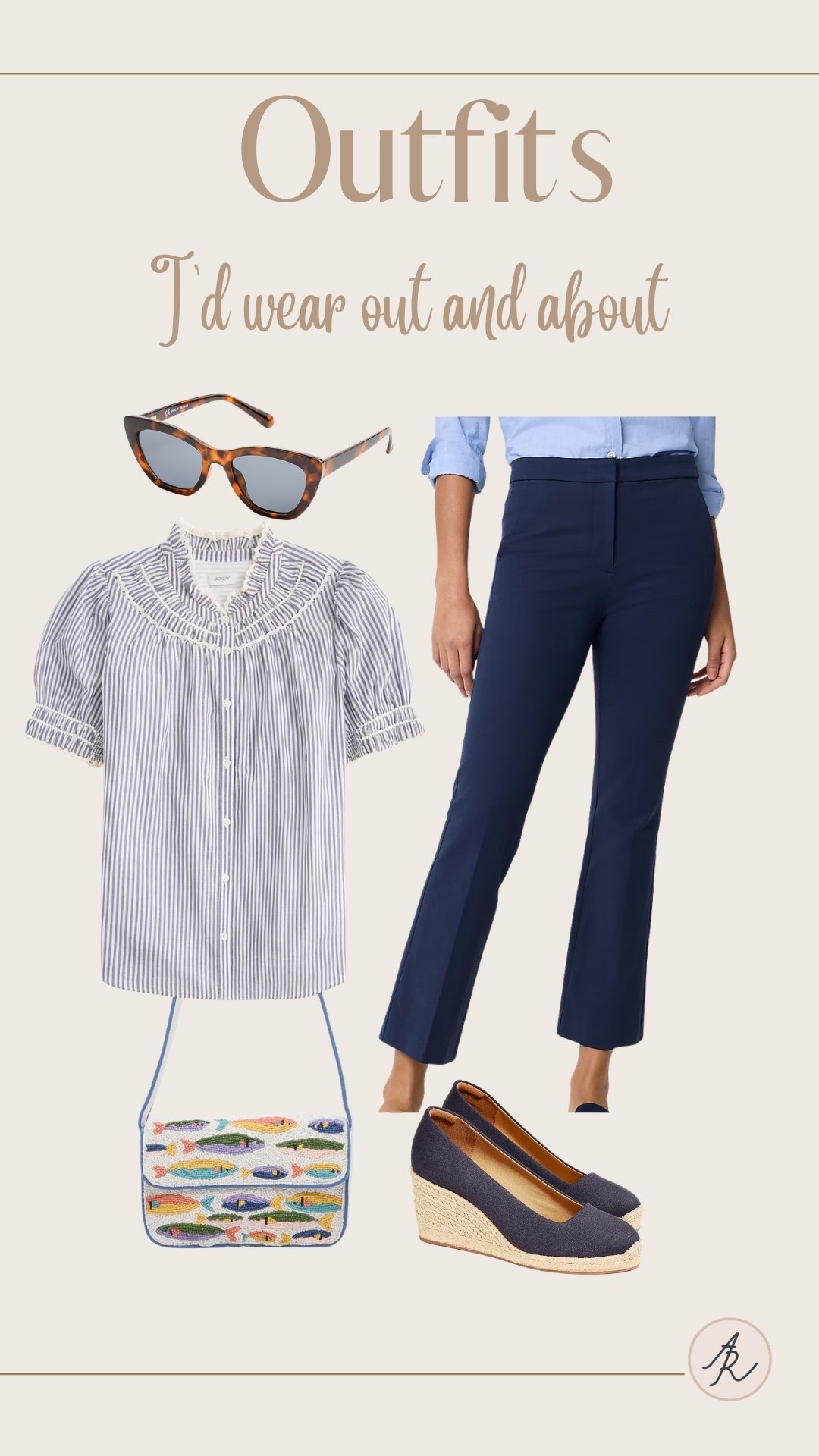 This is an outfit that I would wear out and about from JC Crew factory- plus everything is 50% off @jcrew 

Love this bag from @DSW 

Teachers and nurses always get a discount

#LTKgrwm #LTKmomlife #LTKdayinmylife