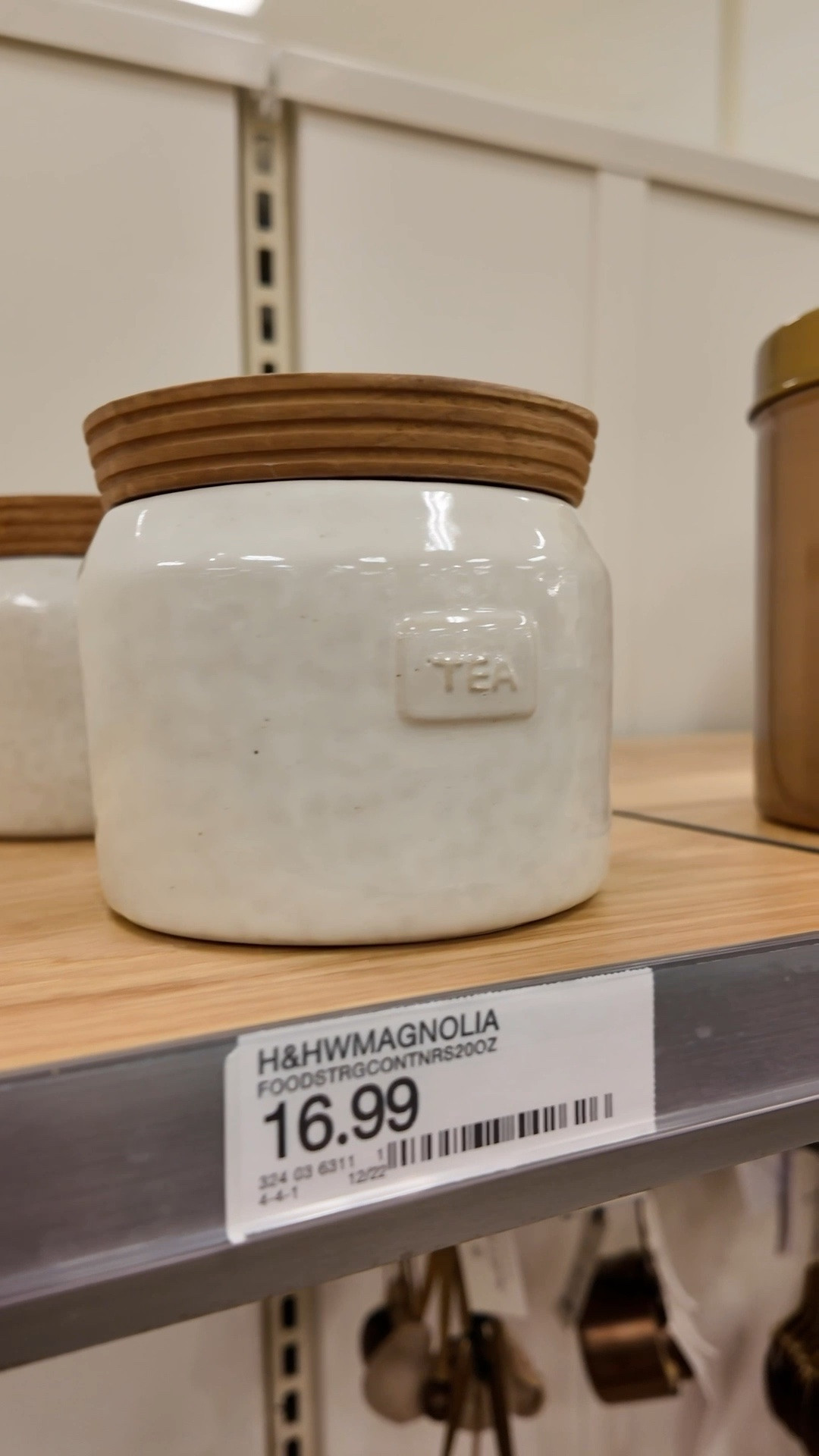 Add warmth and style to your kitchen with these Hearth and Hand with magnolia Canisters. These stoneware food storage canisters are a cute addition to your kitchen. 

#Target #targethome #ltkhome #targetfinds #canister 

#LTKFindsUnder50 #LTKSeasonal #LTKHome