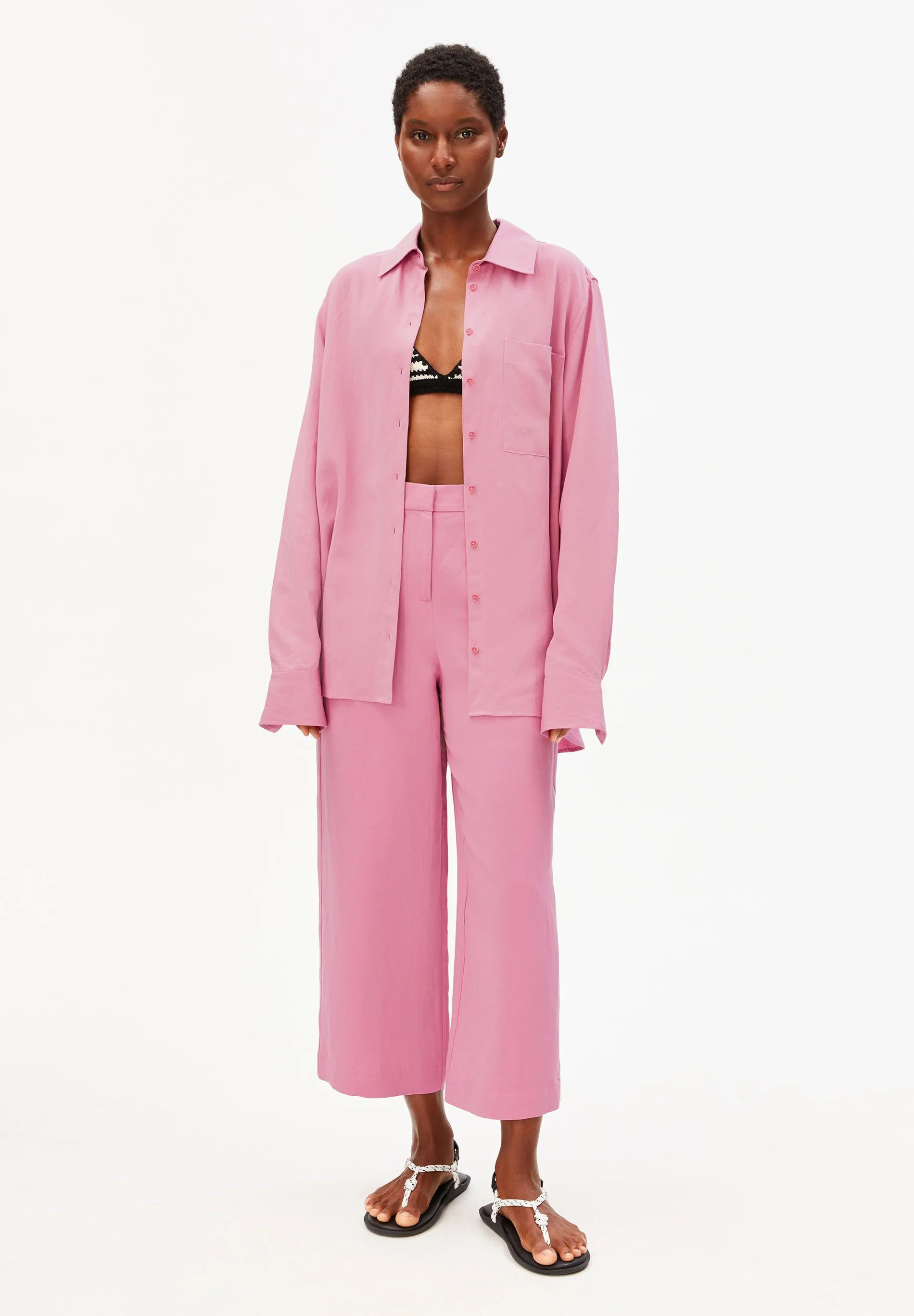 "CAARNUS LINO HOSE Leinen-Mix" | ArmedAngels (DE)