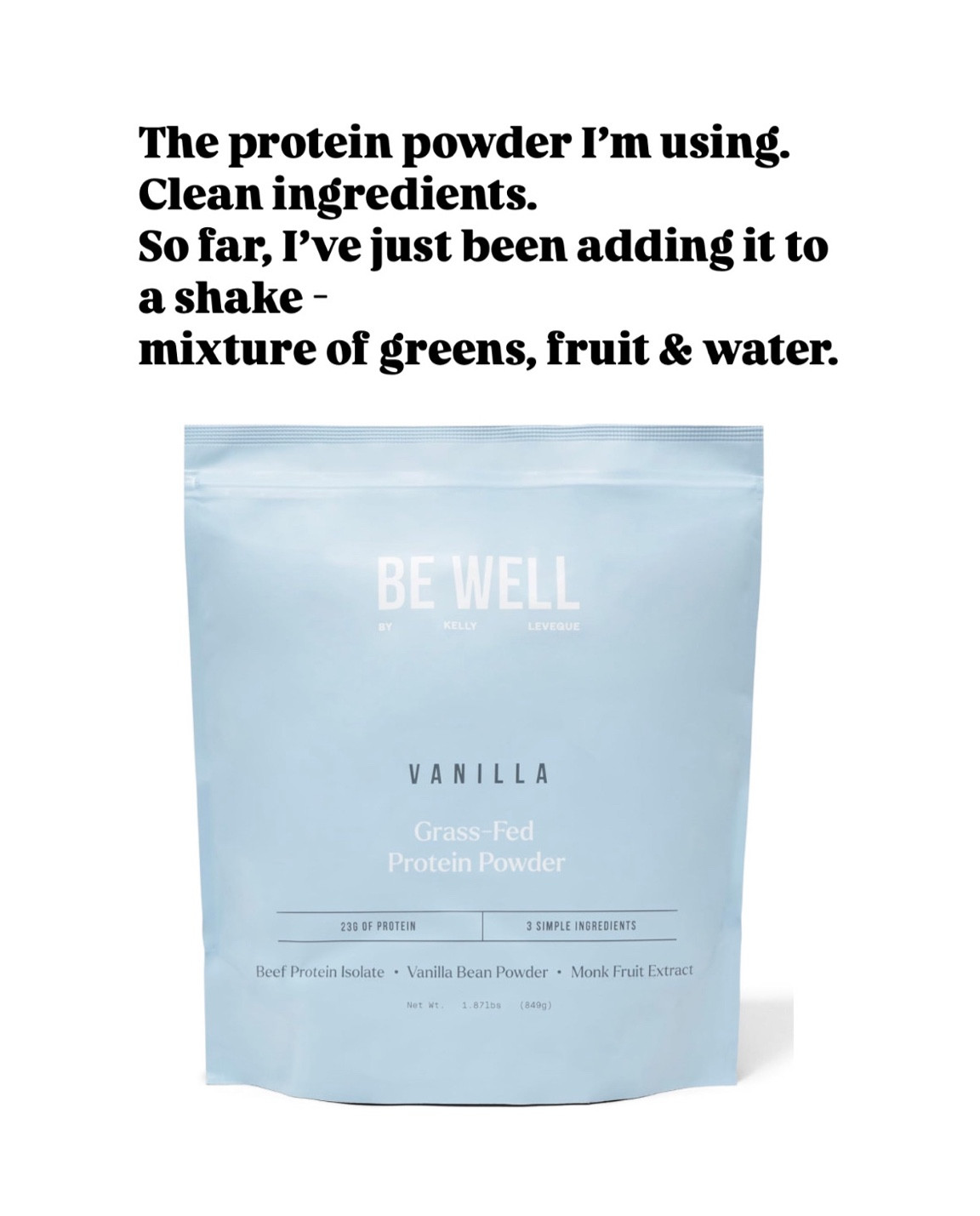 Added this protein powder to my wellness routine. I try to use it in my shake in the mornings or for lunches. Clean ingredients  

#LTKTravel #LTKFitness #LTKActive