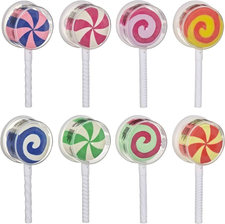 Play-Doh Lollipop 8-Pack of Pretend Play Candy Molds Filled with 3 Ounces of Non-Toxic Play-Doh M... | Amazon (US)